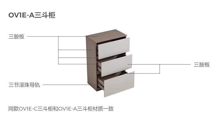 Cream tallboy storage cabinet with modern apartment-friendly proportions